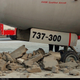 Illustration for article titled This Overrunning Boeing 737 Got Stopped Safely By emConcrete/em